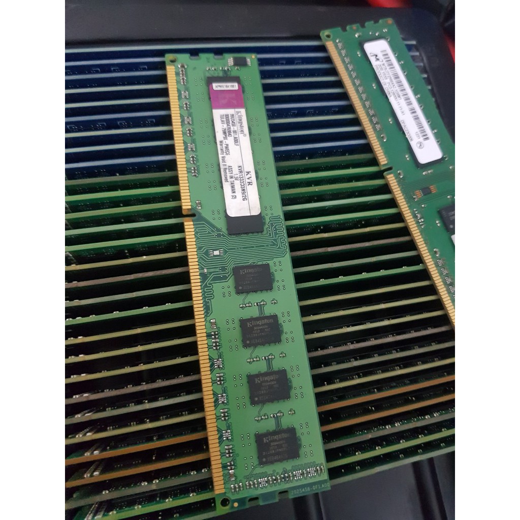 ram máy tính bàn ddr3 2gb buss 1333/1600 hàng tháo máy