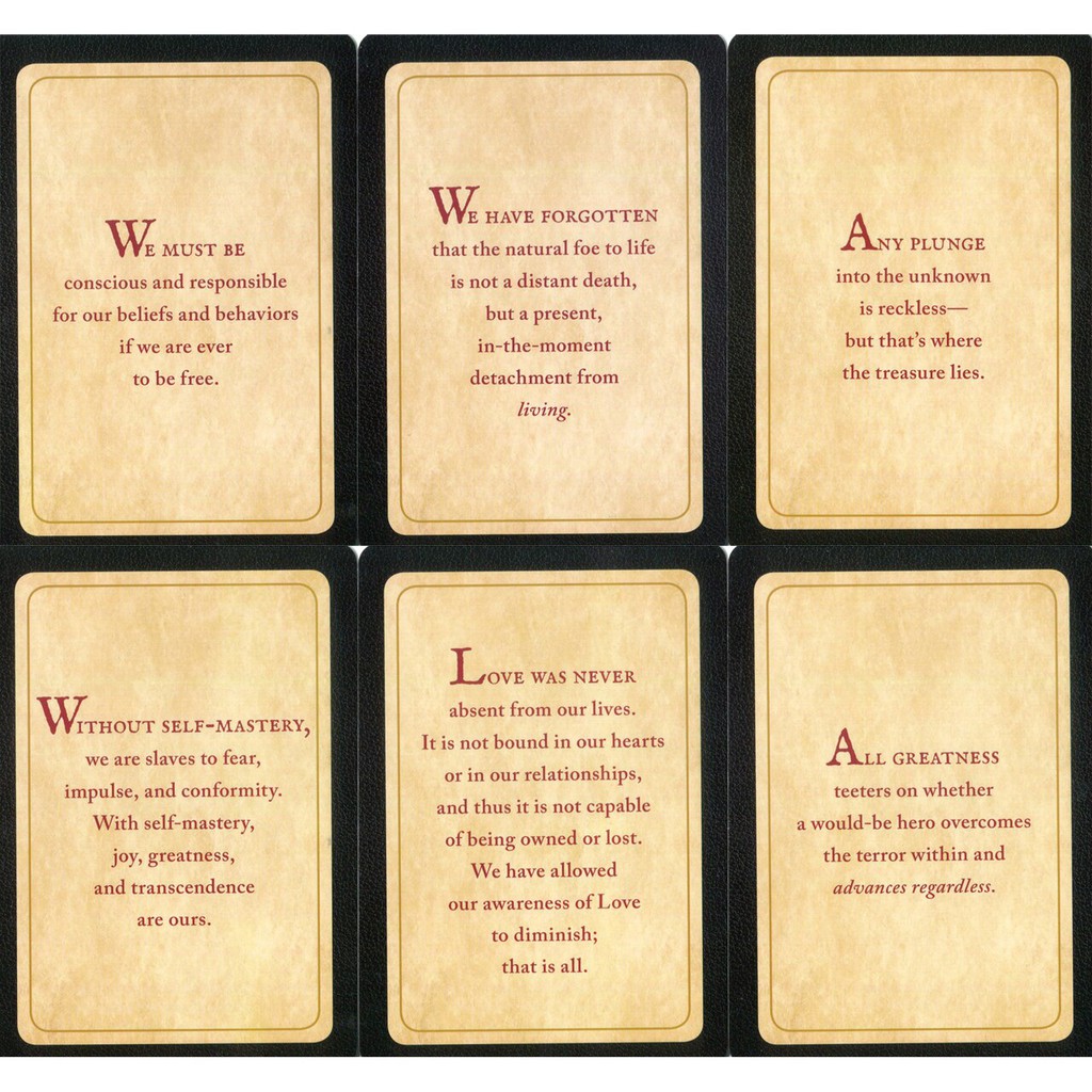Bài Motivation Manifesto Cards
