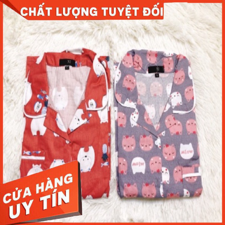 HÀNG CAO CẤP -  Bộ đồ ngủ Pijama siêu kute ( Nam - Nữ )  - Hàng Cao Cấp