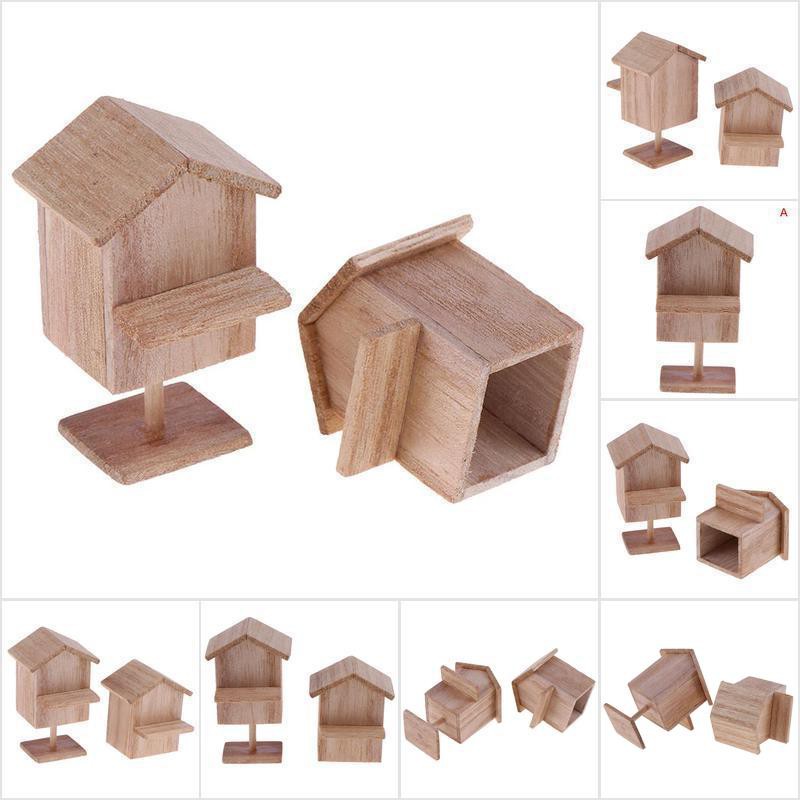 [HoMSI] 1:12 Dollhouse Miniature Mini House Bee Box Model Furniture Decor Accessories SUU