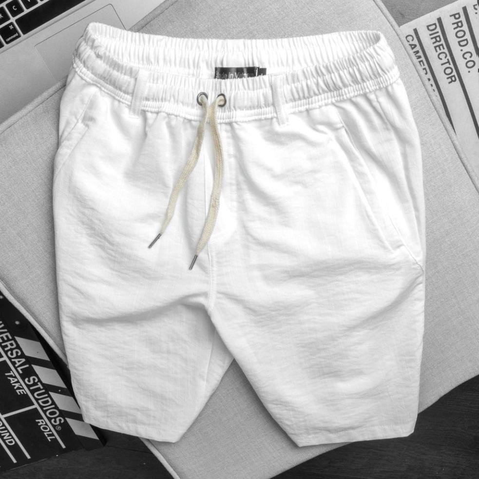 Quần ngố nam,quần short đũi dây rút 5 màu ་