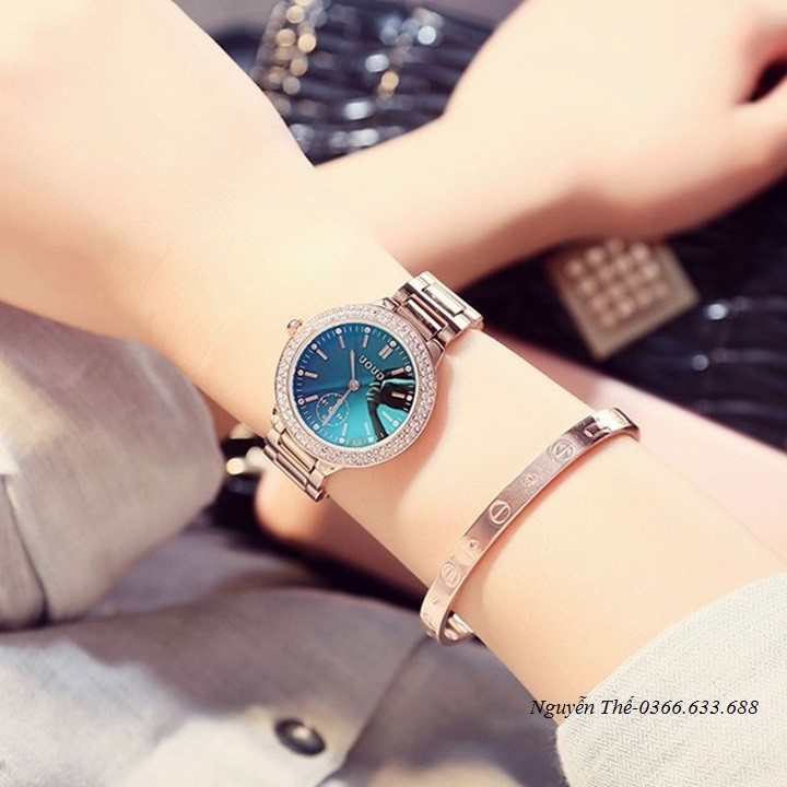 Đồng hồ nữ chính hãng đẹp Guou #NU048