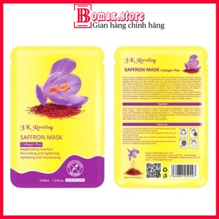 Mặt Nạ Thạch Saffron Nhuỵ Hoa Nghệ Tây John L & Lucas Y Mask Hộp 5 Miếng Chính Hãng