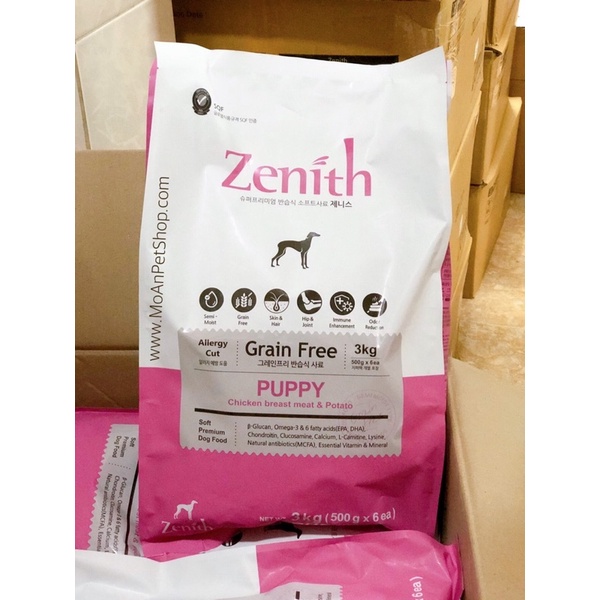 Thức ăn hạt mềm zenith Hàn Quốc