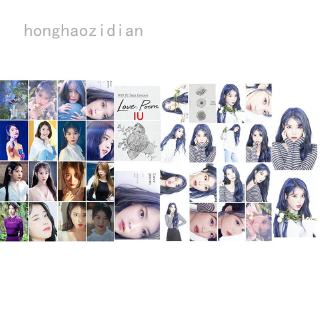 Honghaozidian IU Lee Ji Eu Album Thẻ Ảnh Lomo Giấy Hình Album Love Poem Làm Quà Tặng Sưu Tầm