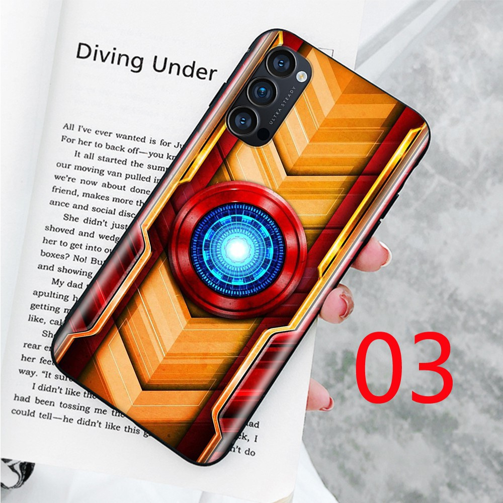 Ốp Lưng Mềm Phong Cách Iron Man Cho Xiaomi Redmi Note 5 Plus 5a Prime 6a 7a Pro