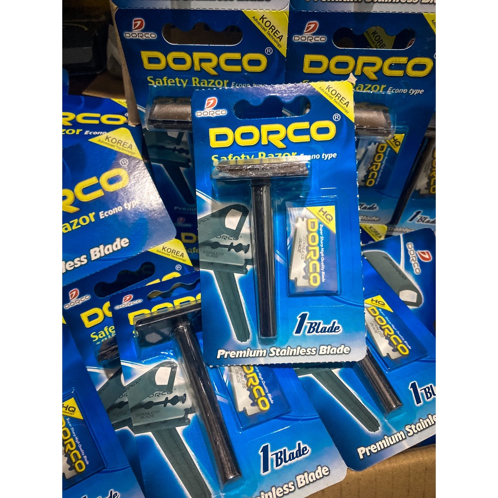 Cây cạo râu thay lưỡi Dorco Hàn Quốc SGA 1000 Cán Đen