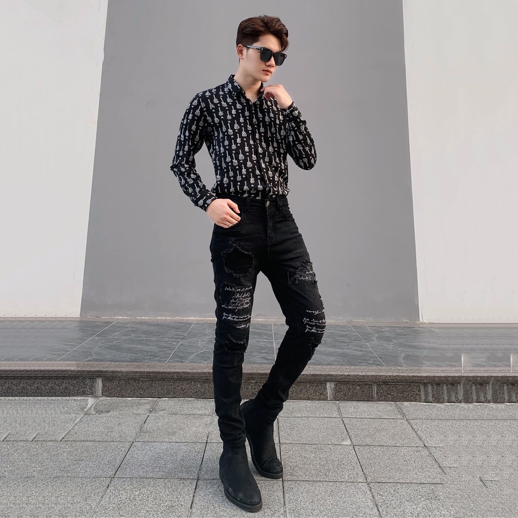 Sơ Mi Nam, Sơ Mi Nam Cao Cấp Dài Tay, Họa Tiết Di-or, Vải Chống Nhăn Kháng Khuẩn, Thấm Hút, Form Ôm - TIDINO STORE BX08 | BigBuy360 - bigbuy360.vn