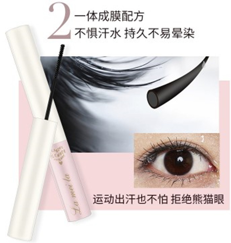 Mascara chống thấm nước không gây khó chịu chuốt dài và cong mi tự nhiên