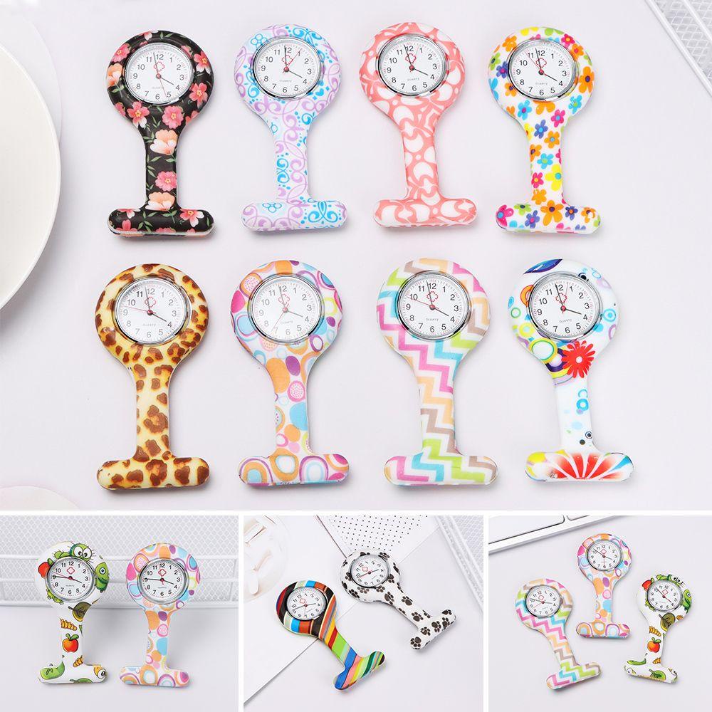 KENT1 Đồng Hồ Y Tá Silicone Nhiều Màu