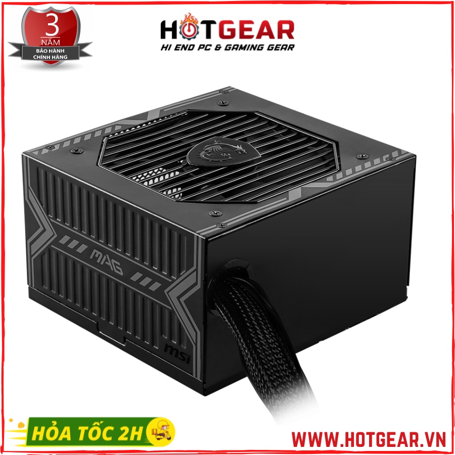 Nguồn máy tính MSI MAG A550BN 550W 80 PLUS BRONZE NEW  - Hàng chính hãng