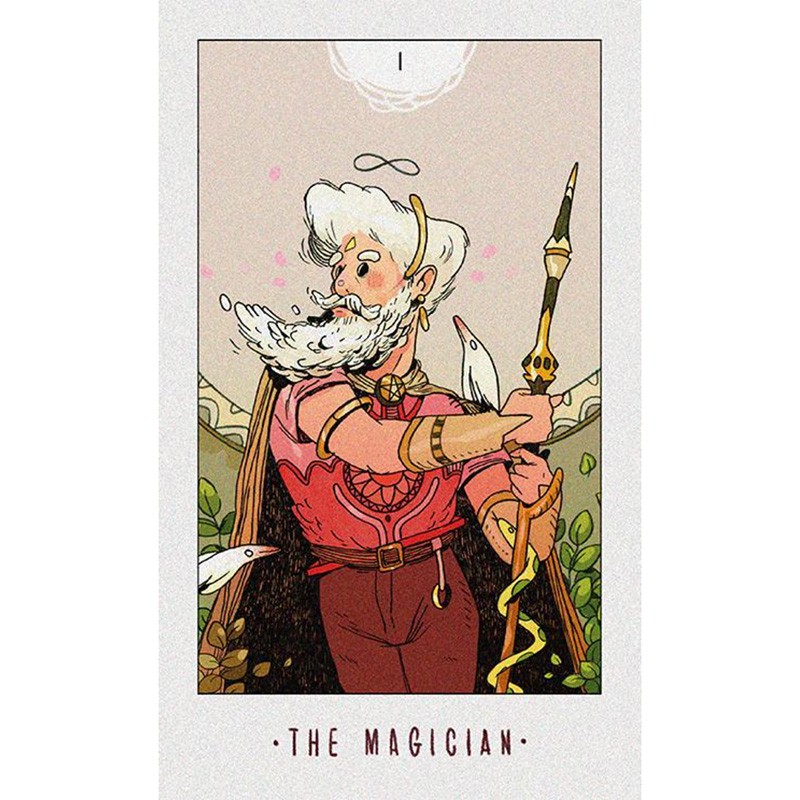 Bộ Bài White Numen Tarot (Mystic House Tarot Shop)