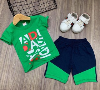 Combo 5 bộ bé trai size nhí