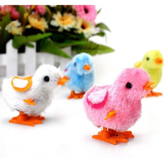 Đồ chơi gà nhảy lên dây cót cho bé