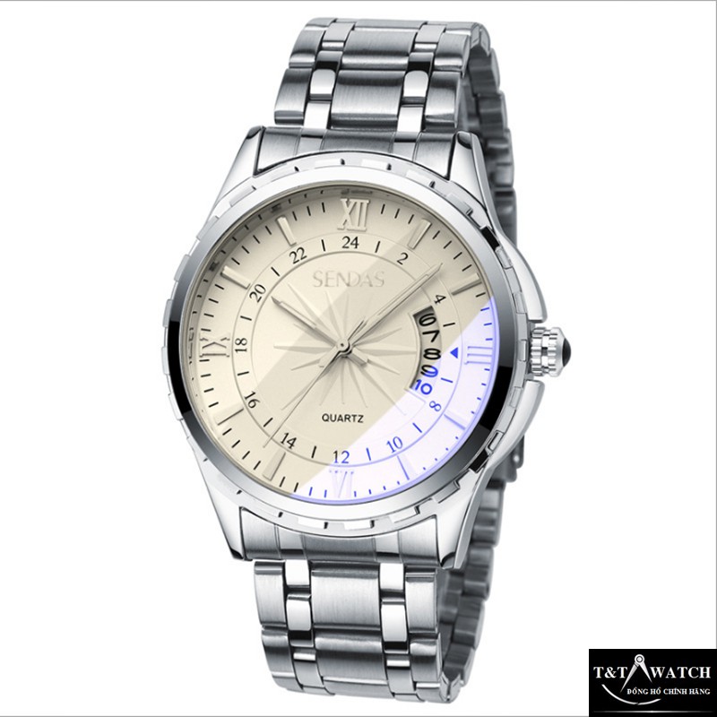 [SIÊU ĐẸP] ĐỒNG HỒ NAM SENDA 8026 DÂY THÉP CHÍNH HÃNG-THIẾT KẾ SANG TRỌNG | BigBuy360 - bigbuy360.vn