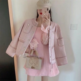 [ORDER] Áo khoác dạ hông tiểu thư