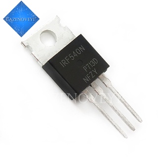 10pcs/lot irf540npbf irf540n irf540 to-220 100v 33a mos transistor n channel new original in stock