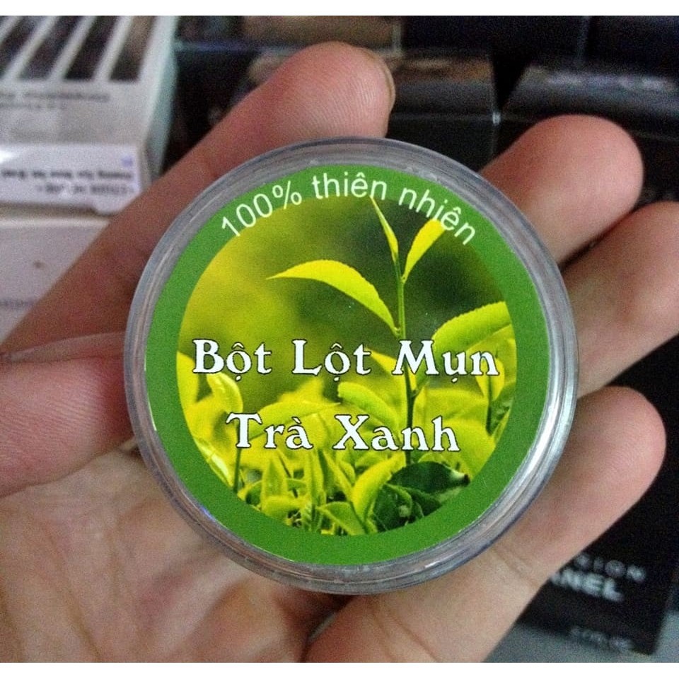 BỘT LỘT MỤN TRÀ XANH SIÊU SẠCH