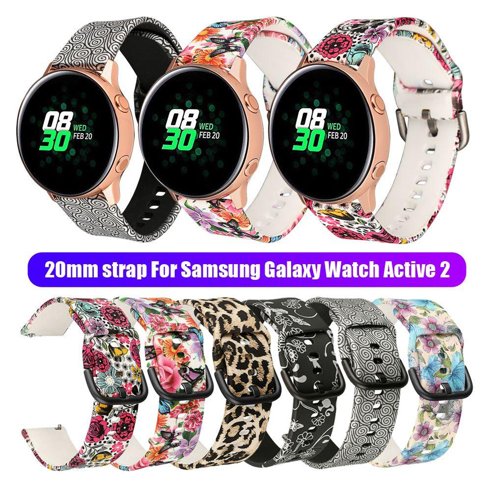 Dây Đeo Thay Thế 20mm Cho Đồng Hồ Thông Minh Samsung Galaxy Watch Active 2 42mm