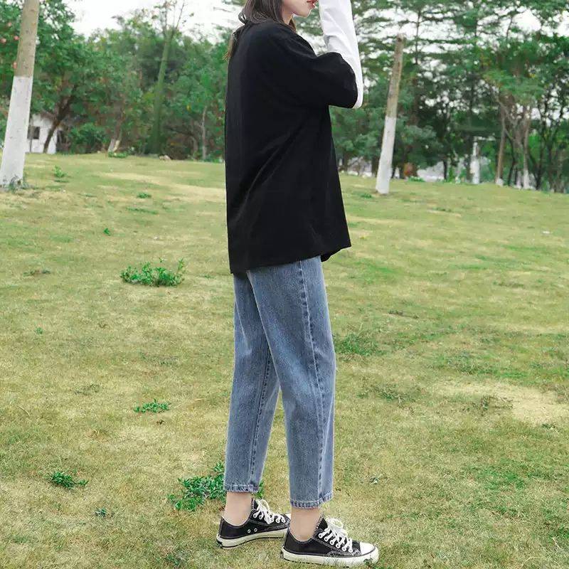 Quần jean học sinh cạp cao kiểu mới phong cách hàn quốc | | BigBuy360 - bigbuy360.vn