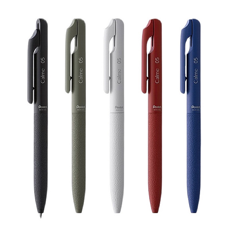 Bút Bi Bấm Mực Đen Ngòi 0.5Mm