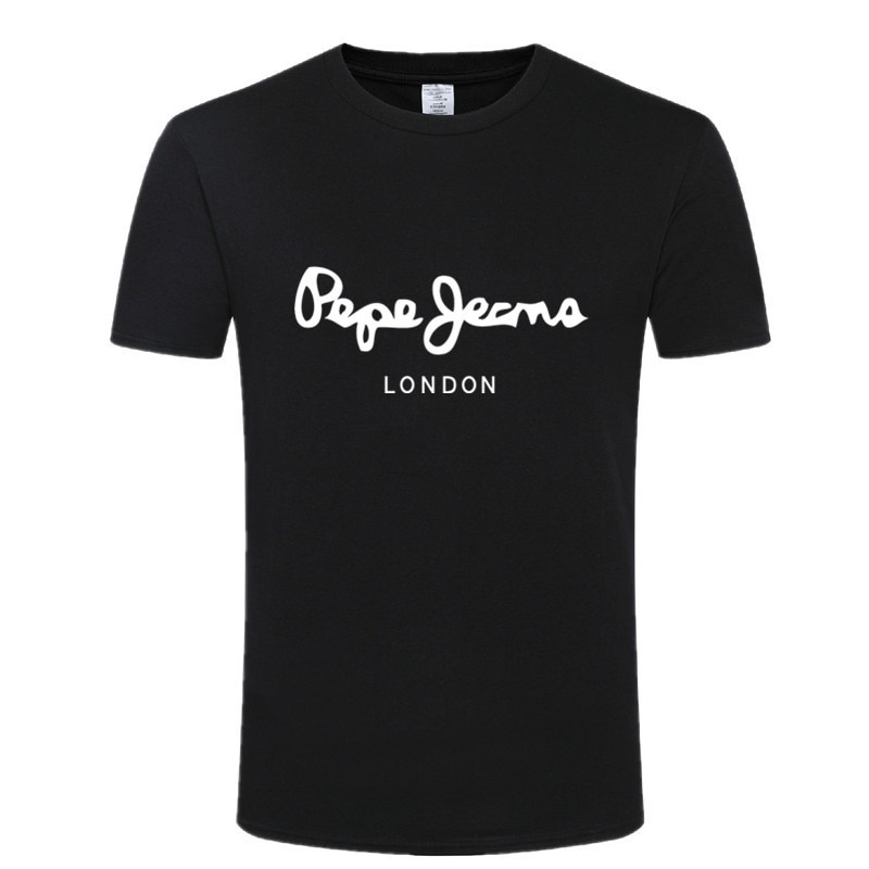 Áo Thun Tay Lỡ In Logo Pepe London Thời Trang Mùa Hè Cho Nam Và Nữ