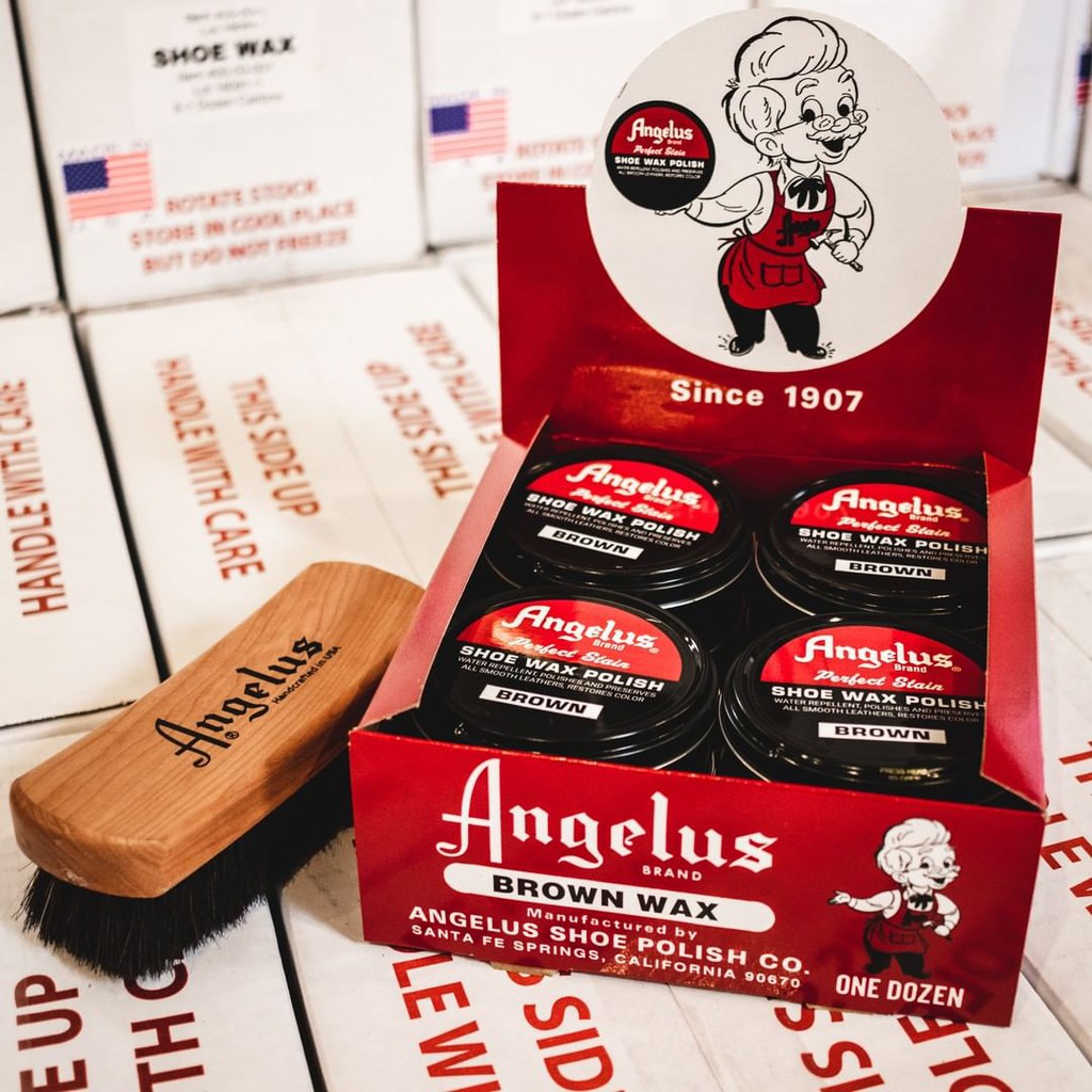 Xi đánh bóng giày cao cấp Angelus Shoe Wax Polish – 75 gr