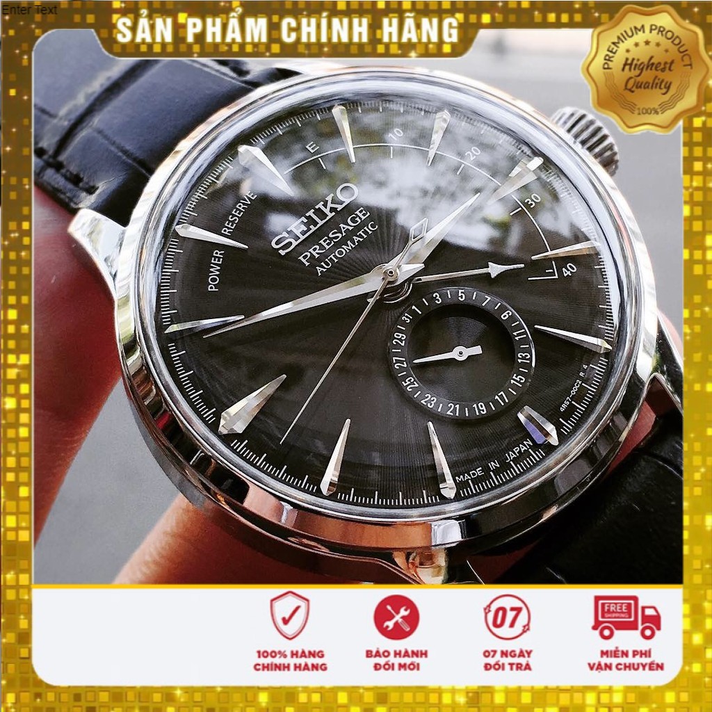 Đồng hồ nam chính hãng Seiko Presage Coctail SSA345J1 - Máy cơ tự động - Kính cứng - MADE IN JAPAN