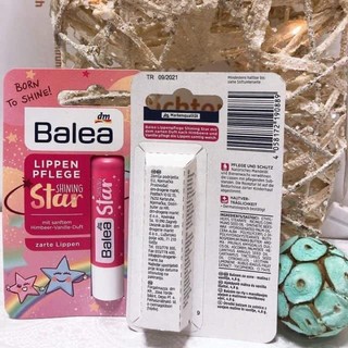 Dưỡng môi Balea shinine star trẻ em