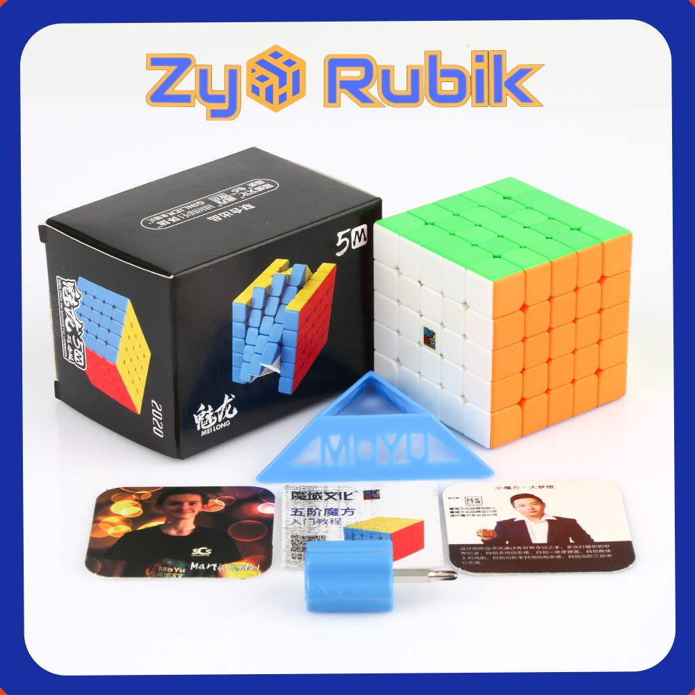 Rubik 5x5 MoYu MeiLong 5M M Series MoYu M MeiLong M Rubic 5 Tầng Nam Châm Stickerless - ZyO Rubik