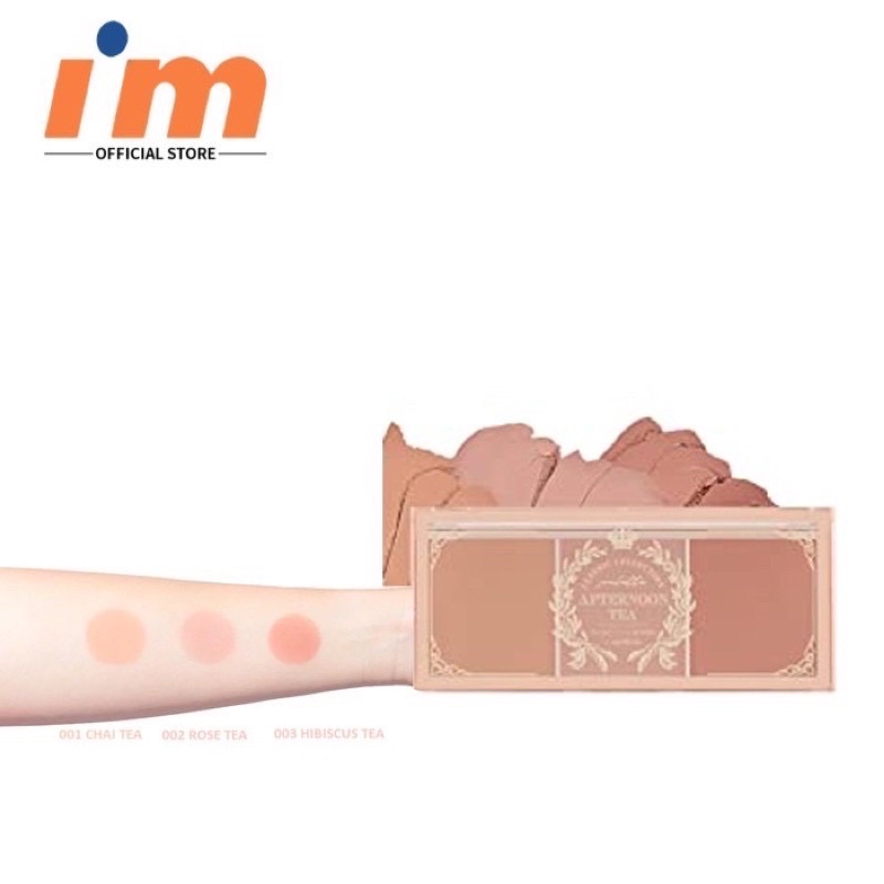 Bảng Phấn Má 3 Màu I’m MeMe I’m Afternoon Tea Blusher Palette | BigBuy360 - bigbuy360.vn