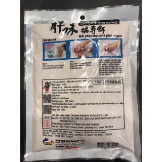 Mồi câu cá rô phi - rô đỏ, rô gan NTN