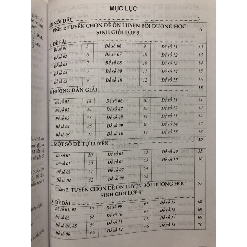 Sách - Tuyển chọn Đề ôn luyện bồi dưỡng học sinh giỏi Môn Toán Lớp 3,4,5