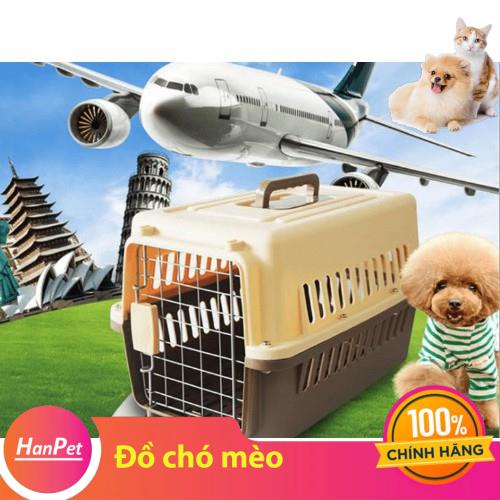 Lồng hàng không (size 3+4 ) Lồng vận chuyển chó mèo đi Máy bay và Tàu xe