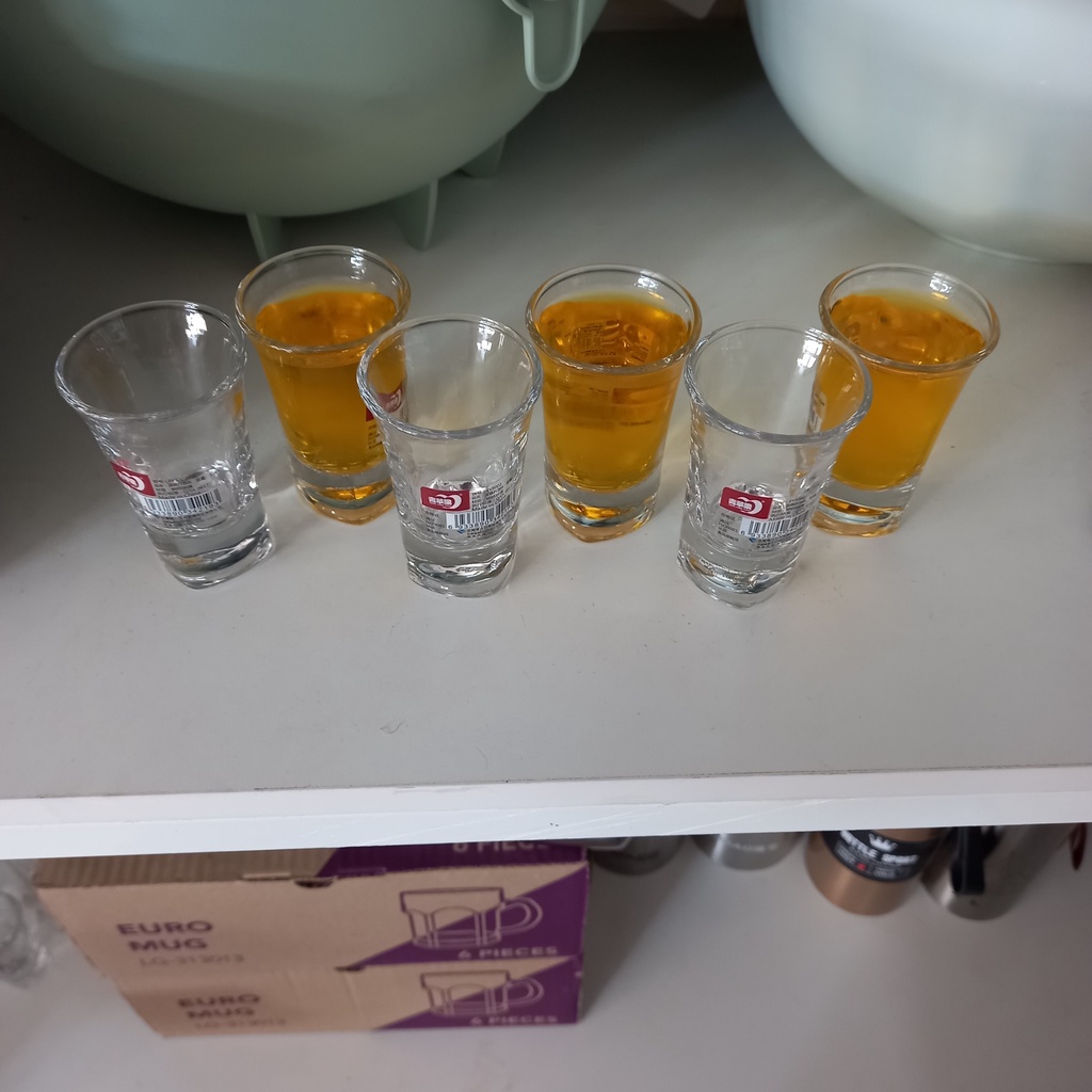 Bộ 6 ly rượu shot 35ml , Hộp 6 ly rượu DELi oneshot /35ml