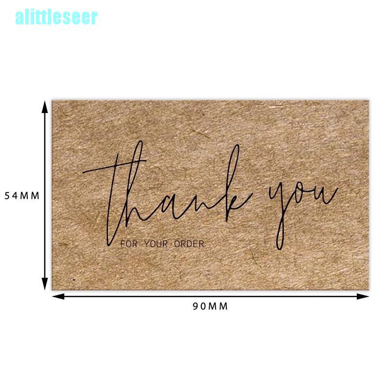 Túi 30 Thiệp Cảm Ơn Lời Chúc Mừng