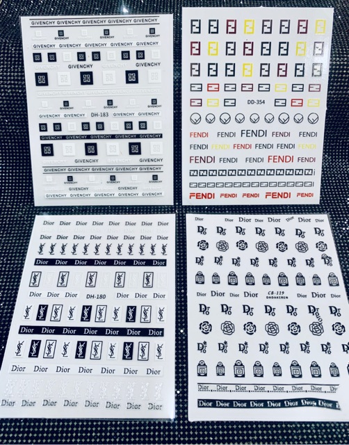 Hình dán sticker thương hiệu.Xem thêm mẫu trong album