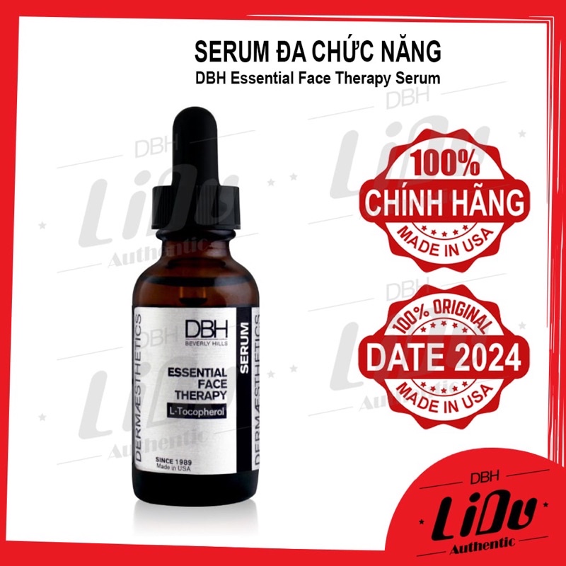 Serum DBH Essential Face Therapy cung cấp chất dinh dưỡng cho da
