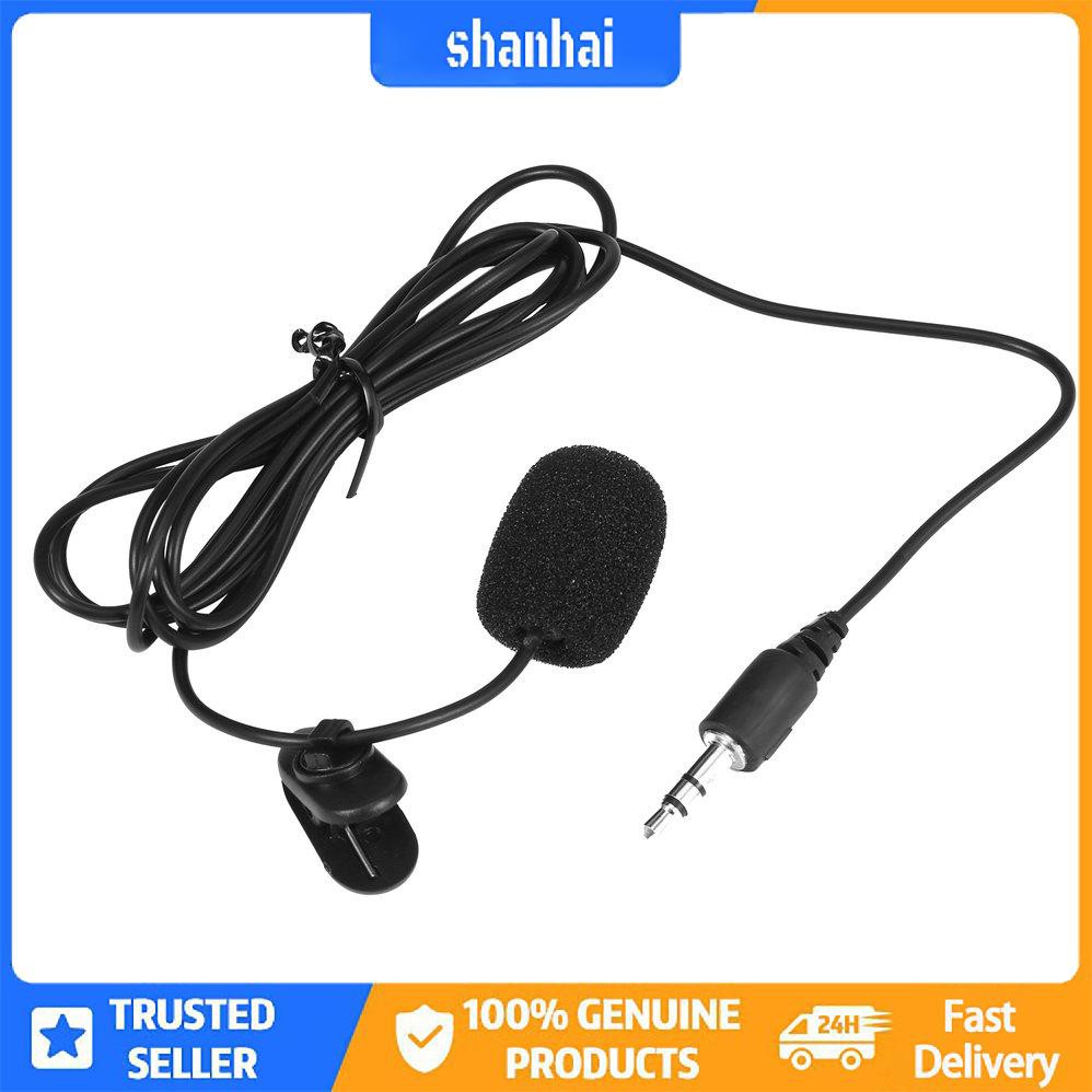 Mới 3.5mm Mini Studio Speech Microphone W / Clip cho PC Máy tính để bàn Máy tính xách tay | BigBuy360 - bigbuy360.vn