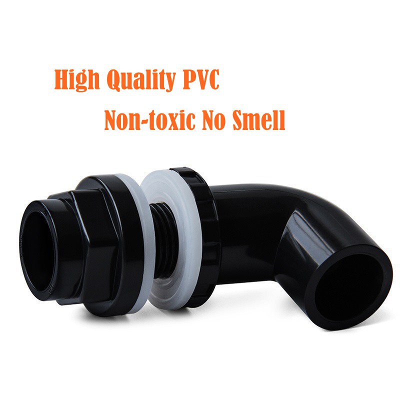Ống dẫn nước 20/25/32/40/50mm hình chữ L cho hệ thống tưới vườn