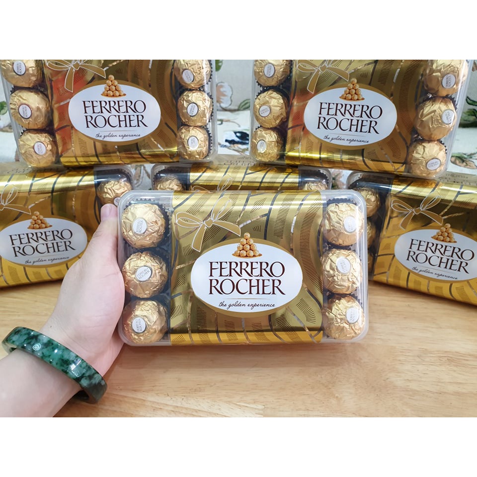 Sô cô la Ferrero Collection Rocher Raffaello Rondnoir Chocolate Gift Box 24 viên