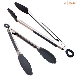 Kẹp thép không gỉ đầu silicon dùng trong nhà bếp