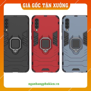 [Xả kho] Ốp lưng Samsung Galaxy A50 / A50s / A30s chống sốc Iron Man gắn giá đỡ iring hỗ trợ xem video