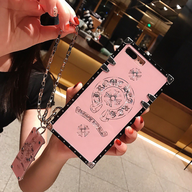 Ốp Điện Thoại Hình Vuông Màu Hồng Sang Trọng Cho Redmi Note 11 11s 10 9 9S 8T 8Pro 7 Redmi 10C 10A 9C 9T 9A 8A 7A