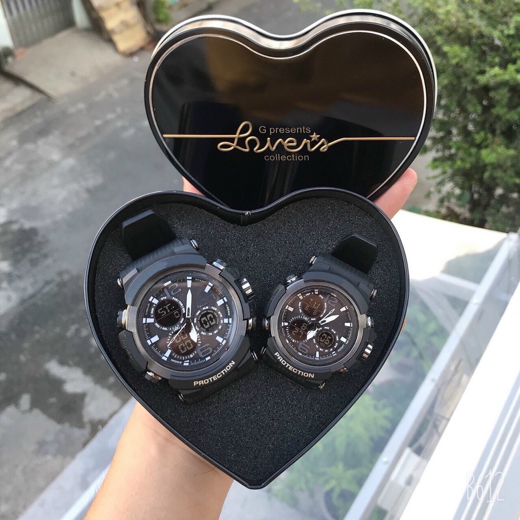 Đồng hồ nam nữ thể thao kim điện tử - G600 kim trắng | BigBuy360 - bigbuy360.vn