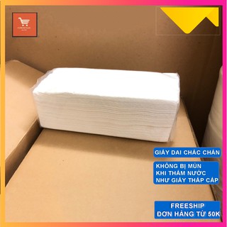[Giấy Không Mủn] Giấy Lau Tay Đa Năng Cao Cấp 2 Lớp Siêu Dai, Thấm Nước Không Mủn, Lau Tay Không Bị Dính Tay-1 Gói.