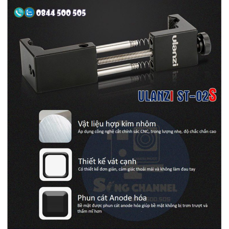 Ngàm Kẹp Điện Thoại Ulanzi ST-02S | BigBuy360 - bigbuy360.vn