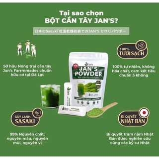 Bột cần tây sấy lạnh Jans