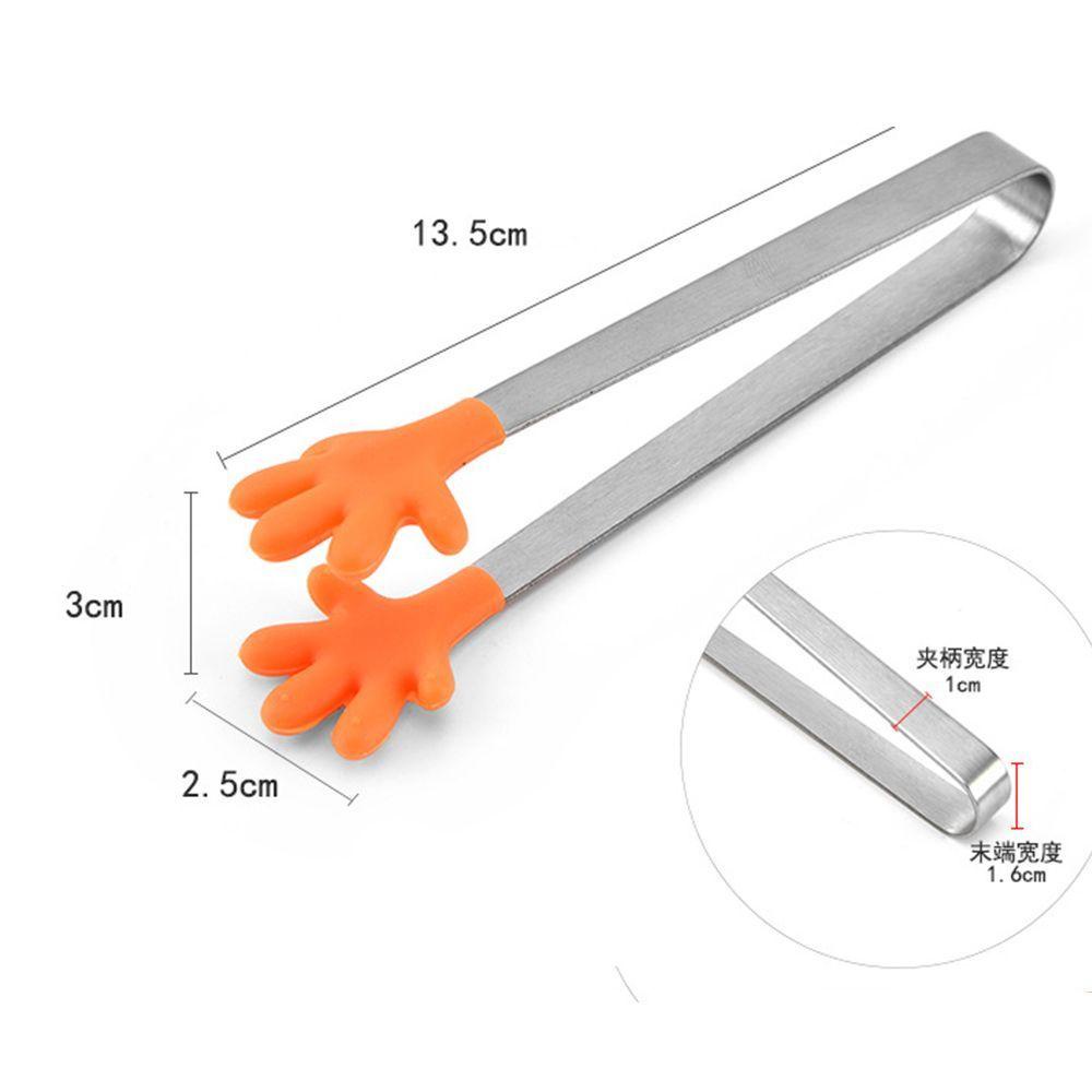 Kẹp Gắp Thức Ăn Bằng Thép Không Gỉ Chống Trượt Tiện Dụng