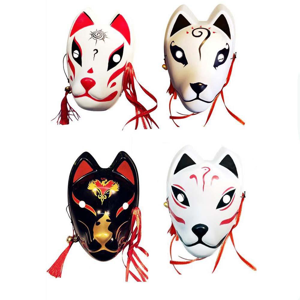 Mặt Nạ Hóa Trang Bằng Nhựa Toàn Diện Phong Cách Anime Nhật Bản